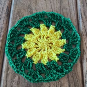 Crochet Pot Coaster Trivet